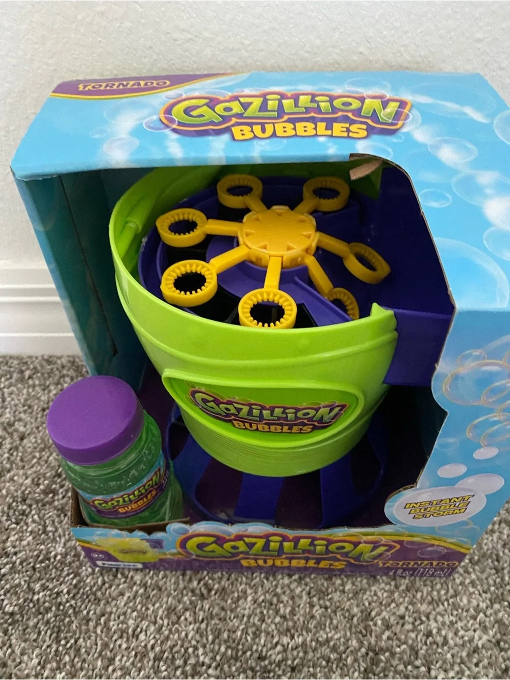 New Green Tornado Bubble Maker - Gazillion